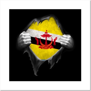 Brunei Flag Bruneian Roots DNA Pride Gift Posters and Art